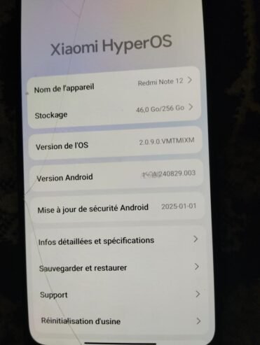 Redmi note 12 neuf