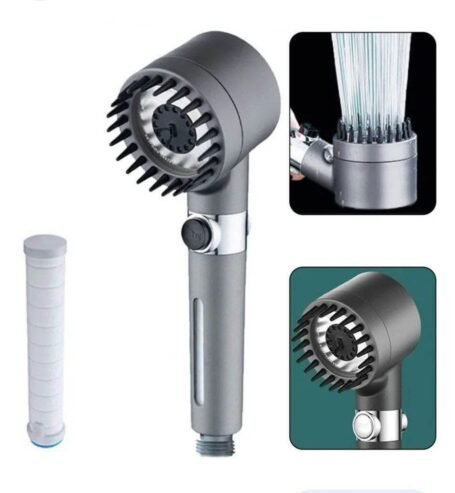 Pommeau de douche haute pression, 3 modes, filtre portable, robinet de pluie, accessoires innovants