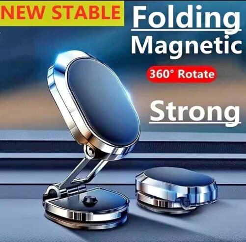 Support de telephone magnetique pour voiture en acier inoxydable, bonne qualité