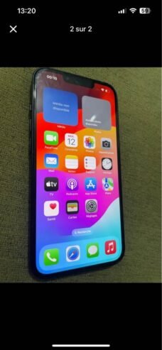Iphone 13 normal full 128 Gg 97% ou ba9y f garante