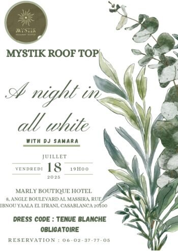 A Night in all white