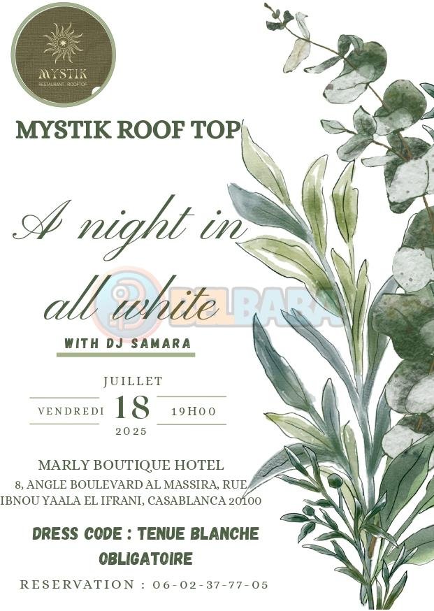 A Night in all white