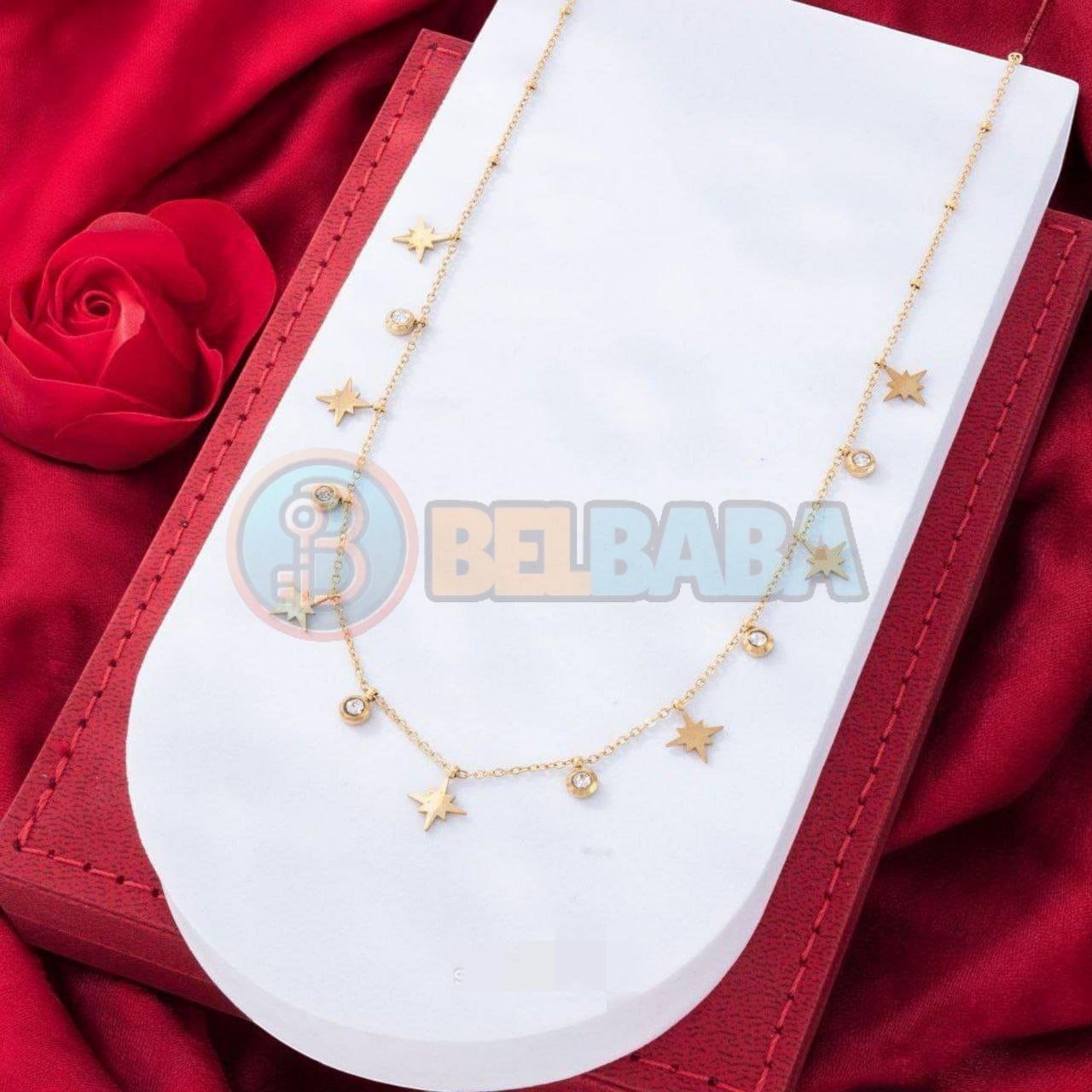 سنسلة + علبة هدية